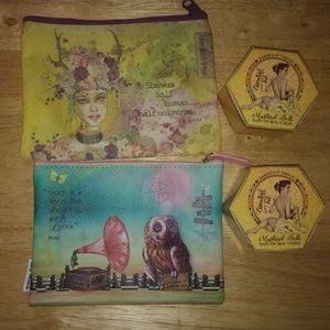 Barefoot Venus Makeup Bags and 2 Mustard seed bath